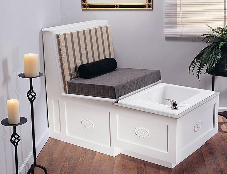 Foot Spa 110JP, a Acrylic tub by MTI Baths