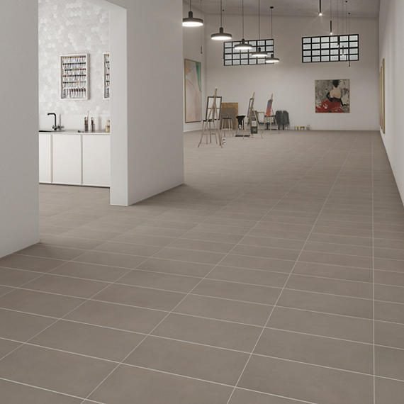 Neoconcrete tile by American Olean, shown in the maker&rsquo;s own photograph