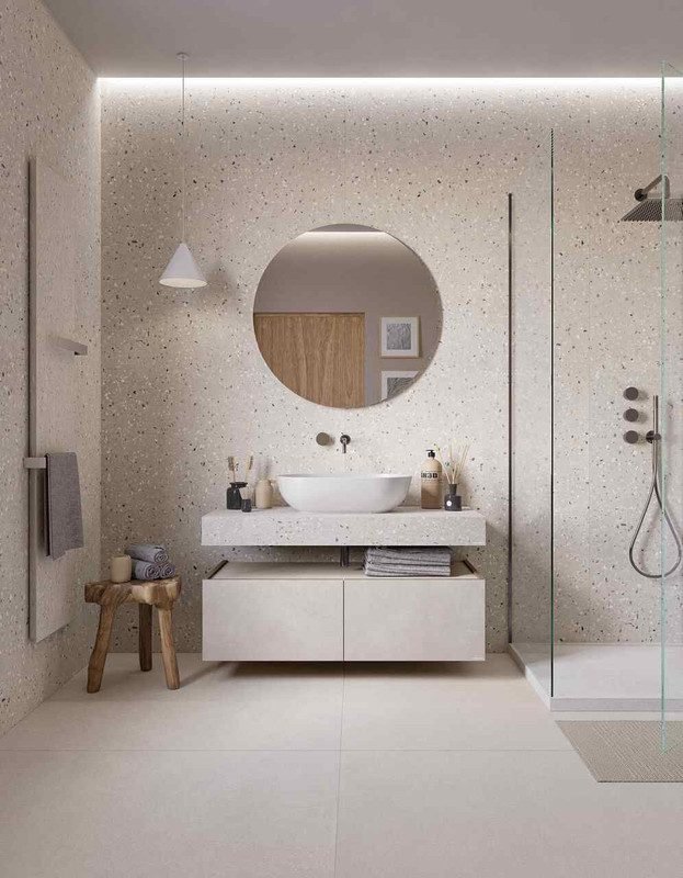 Bio Concrete tile by Bosphorus, shown in the maker&rsquo;s own photograph