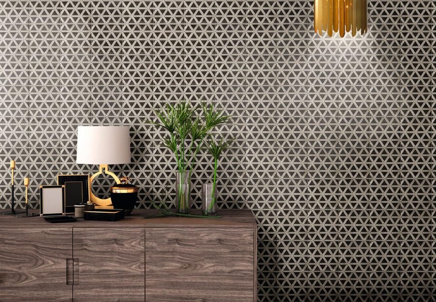 Art Deco Collection tile by PetraSlate, shown in the maker&rsquo;s own photograph