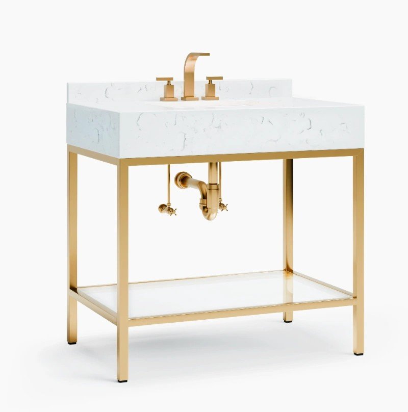 Savannah Bathroom Vanity, a 36" vanity by Electric Mirror
