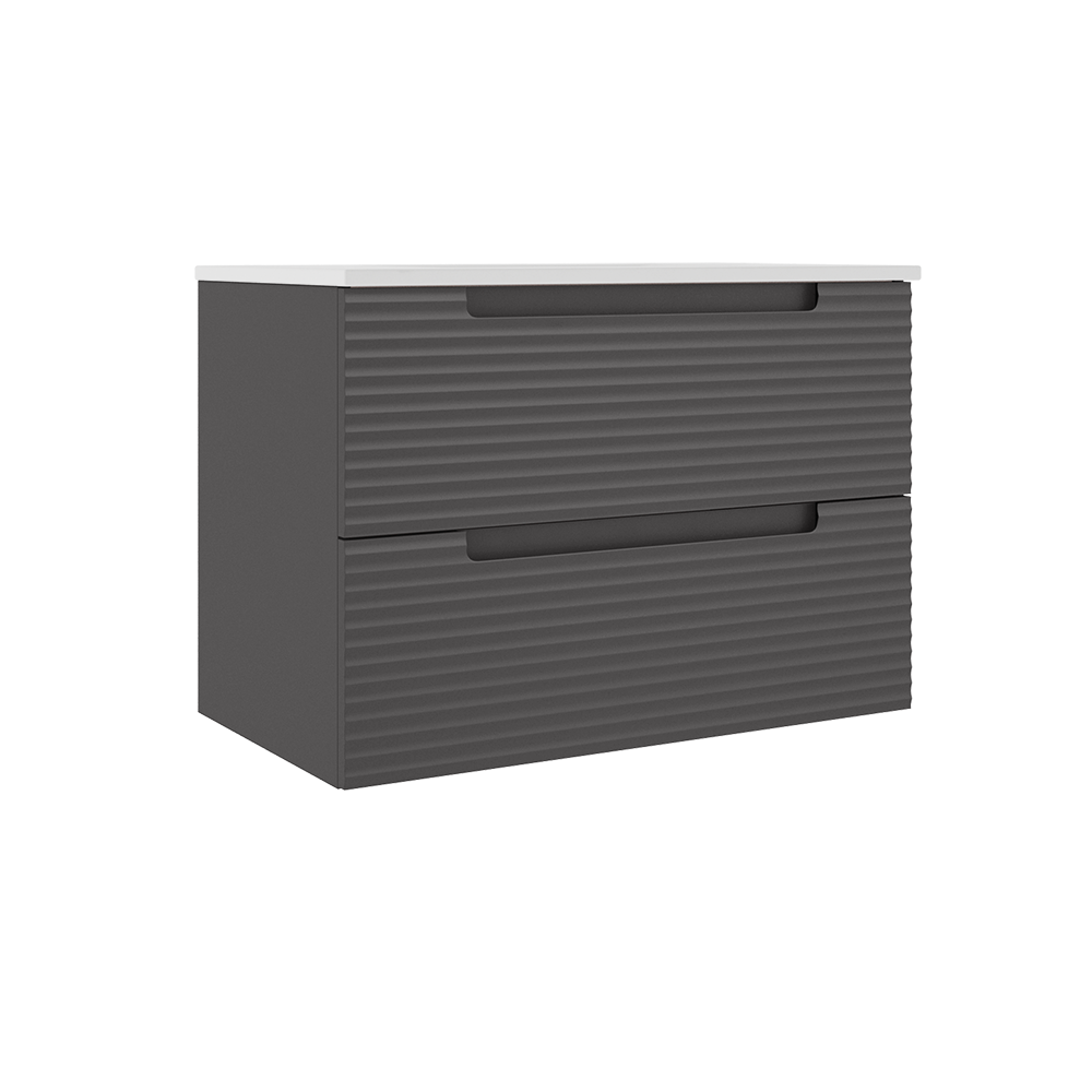 Coda Rippled Vanity by ICO Bathroom Luxury