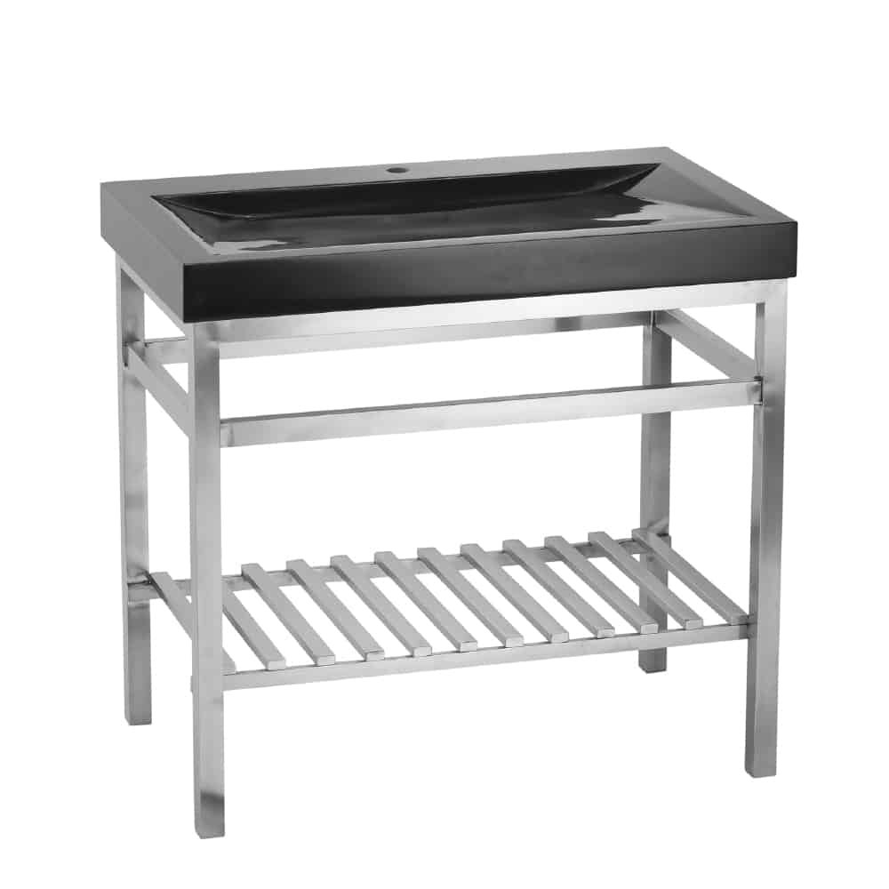 Stainless Steel Vanity Stand, a 36" vanity by Lenova
