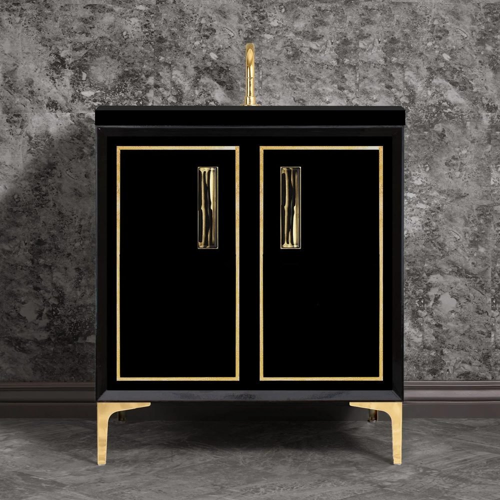 Linea, 8in Tiger Glass, a 30" vanity by Linkasink