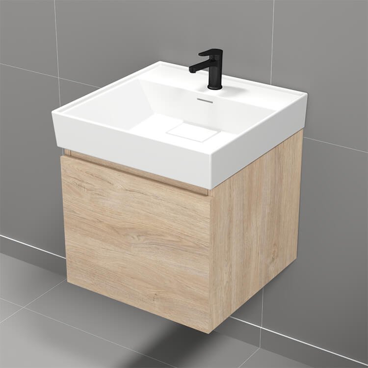 Sharp SHARP1, Small Floating Vanity, Modern, a 18" vanity by Nameeks