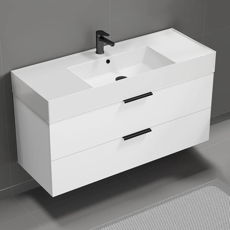 Derin DERIN34, Floating Vanity, Modern, a 48" vanity by Nameeks