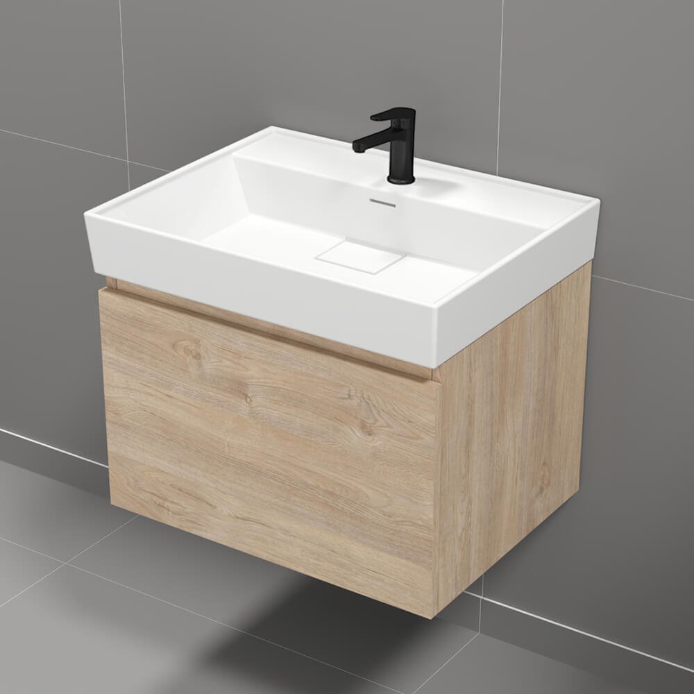 Sharp SHARP5, Small Floating Vanity, Modern, a 24" vanity by Nameeks