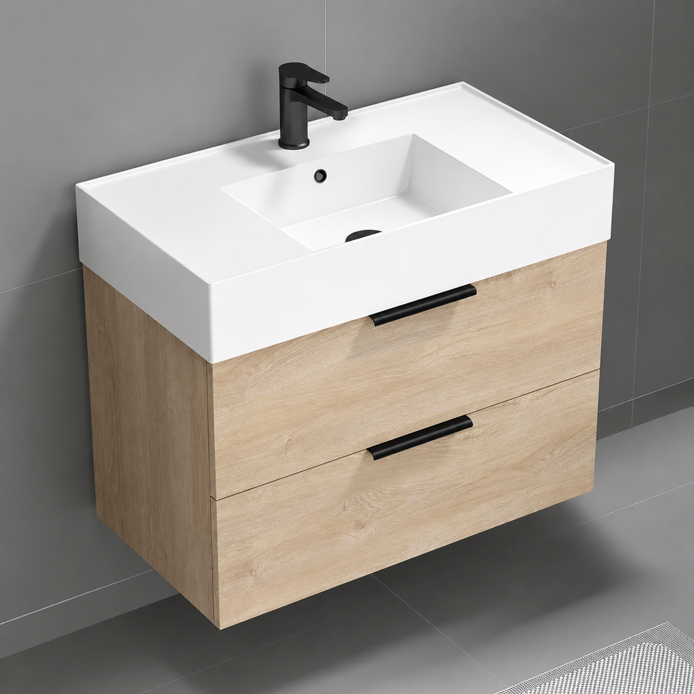 Derin DERIN26, Floating Bathroom Vanity, Modern, a 32" vanity by Nameeks