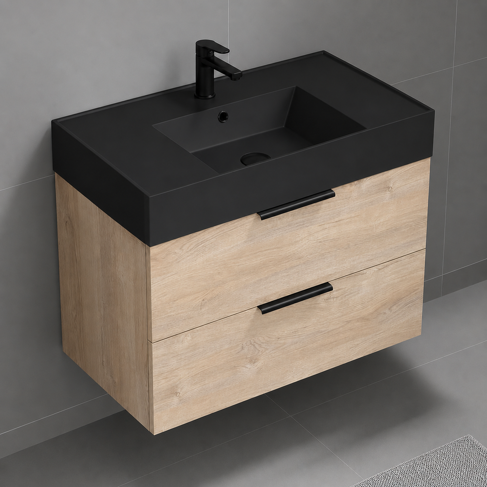 Derin DERIN69, Modern Bathroom Vanity, Floating, a 32" vanity by Nameeks