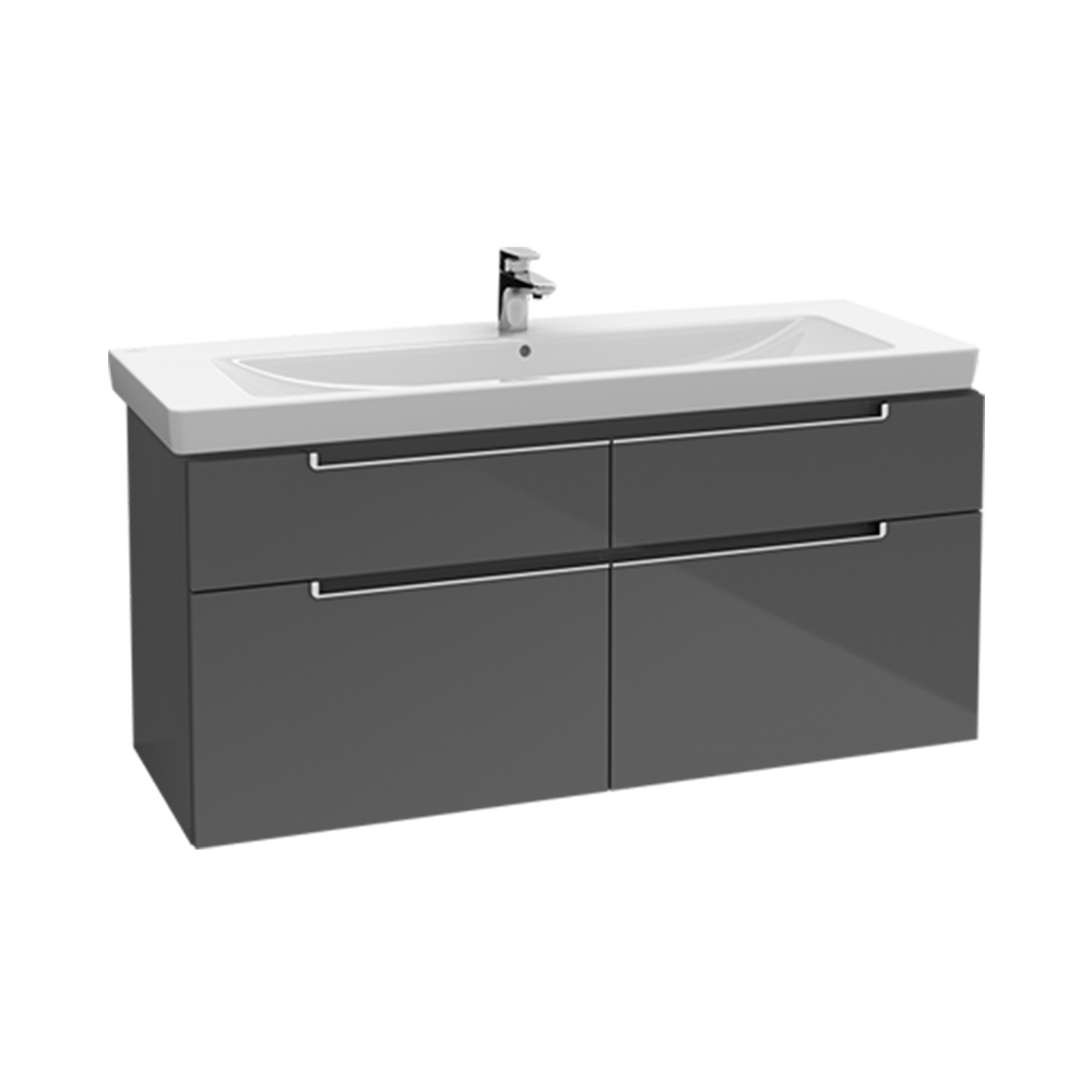 Subway Cabinet, Single-Basin, a 51" vanity by Villeroy & Boch