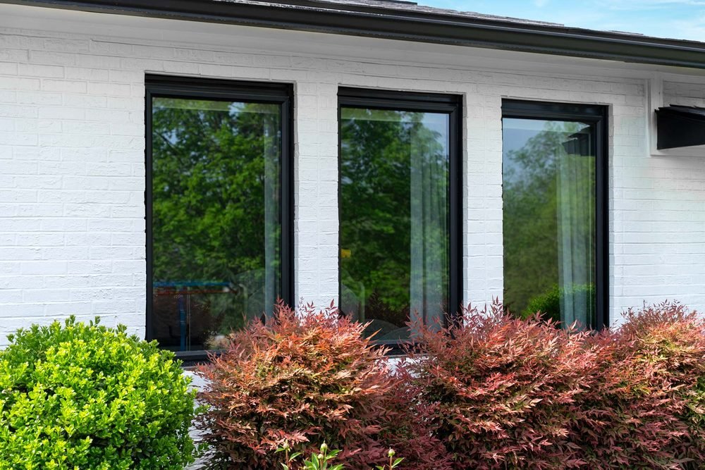 Endure Picture Windows Coal Black (2), a vinyl window by ProVia