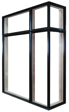 90 Degree Corner, Contemporary Collection, a wood window by Weathershield