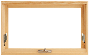 Awning, Premium Series All Wood, a wood window by Weathershield