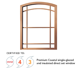 Direct Set, Premium Coastal Series, a wood window by Weathershield